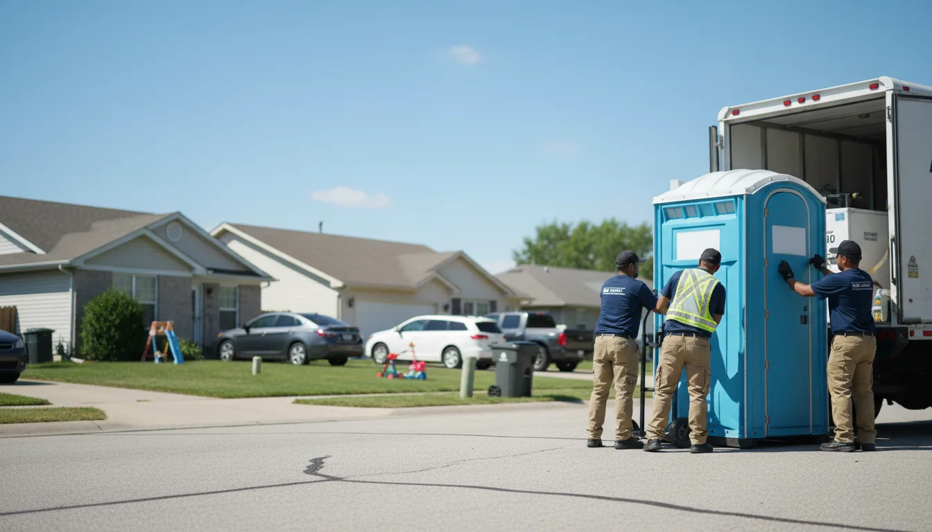 Standard Porta Potty Rentals in West Liberty, IL near me